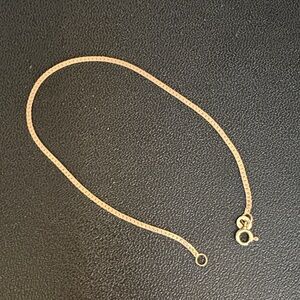 Italy 14k Gold Chain bracelet